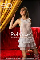 Alice Kiss in Red Velvet 1 gallery from EROTICBEAUTY by Rigin
