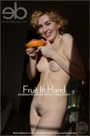 Monroe in Fruit In Hand gallery from EROTICBEAUTY by Paramonov
