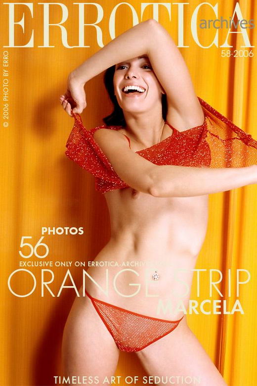 Marcela in Orange Strip gallery from ERROTICA-ARCHIVES by Erro