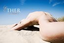 Michaela in Sand gallery from ETHERNUDES by Olivier De Rycke