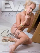 Carla Cox in Bathroom gallery from EVASGARDEN by Dominic Green