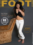 Norak in White Jeans - Part 2 gallery from EXOTICFOOTMODELS