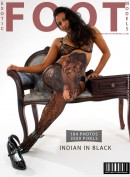 Cheetah in Indian In Black gallery from EXOTICFOOTMODELS