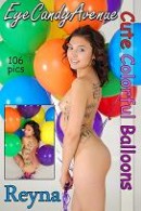 Reyna in Cute Colorful Balloons gallery from EYECANDYAVENUE ARCHIVES