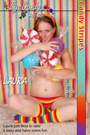 Laura in #213 - Candy Stripes gallery from EYECANDYAVENUE ARCHIVES