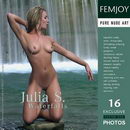 Julia S in Waterfalls gallery from FEMJOY by Stefan Soell