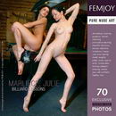 Julie & Marliece in Billiard Lessons gallery from FEMJOY by Stripy Elephant