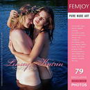 Katrin & Linsey in Touch You gallery from FEMJOY by Stripy Elephant