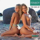 Iva & Naty in Wild Beach gallery from FEMJOY by Oscar P