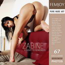 Zabine in A Night To Remember gallery from FEMJOY by Pedro Saudek