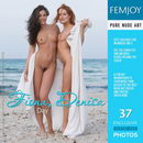 Fiona & Denisa in Beach Day gallery from FEMJOY by Stefan Soell