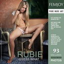 Rubie in Guess What gallery from FEMJOY by Valery Anzilov
