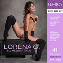 Lorena G in Tell Me What To Do gallery from FEMJOY by Stefan Soell