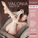 Valonia in Keep It On gallery from FEMJOY by Kiselev