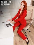 Klementina in Secretary gallery from FEMJOY by Helen Bajenova