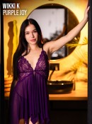 Wikki K in Purple Joy gallery from FEMJOY by Dave Menich