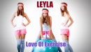 Leyla in Vintage – Love of Exercise Part I gallery from FERR-ART by Andy Ferr