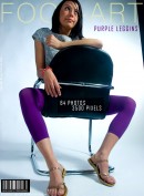 Viktoria in Purple Leggins gallery from FOOT-ART