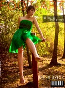 Vila in Green Dress gallery from FOOT-ART