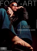 Michelle in Sunglasses & Guns gallery from FOOT-ART
