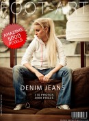 Lena in Denim Jeans gallery from FOOT-ART