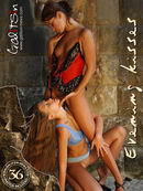 Olesia & Valentina in Evening kisses gallery from GALITSIN-NEWS by Galitsin