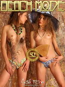Twins in Beach Mode gallery from GALITSIN-NEWS by Galitsin