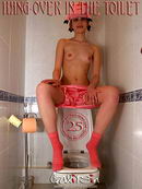 Krista in Hang-Over In The Toilet gallery from GALITSIN-NEWS by Galitsin