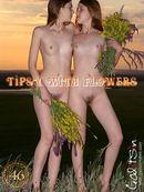 Lina & Maya in Tipsy With Flowers gallery from GALITSIN-NEWS by Galitsin