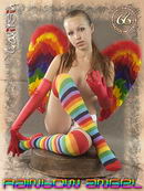 Abelina in Rainbow Angel gallery from GALITSIN-NEWS by Galitsin