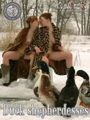 Aksinya & Masha in Duck Shepherdesses gallery from GALITSIN-NEWS by Galitsin