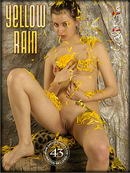 Nusia in Yellow Rain gallery from GALITSIN-NEWS by Galitsin