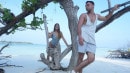 Amanda Clarke in Beachside Rimming Romance video from GIRLSRIMMING