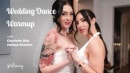 Charlotte Sins & Melissa Stratton in Wedding Dance Warmup video from GIRLSWAY