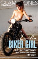Emilia in Biker Girl gallery from GLAMAZONES by Walter Bosque