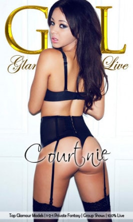 Courtnie  from GLAMOURSTARSLIVE