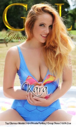 Kara Carter  from GLAMOURSTARSLIVE