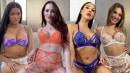 Maya Farrell & Jessica Ryan & Kenzie Love & Melissa Stratton in Big Tits And Creampies video from GOTFILLED