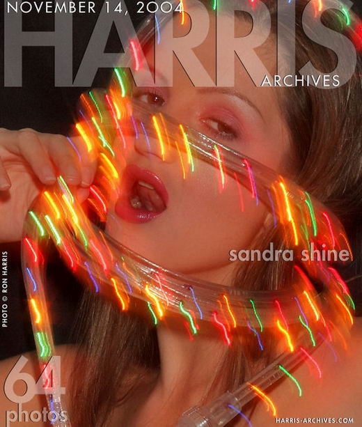 Sandra Shine in Xmas Lights gallery from HARRIS-ARCHIVES by Ron Harris