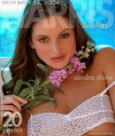 Sandra Shine in White Lingerie gallery from HARRIS-ARCHIVES by Ron Harris