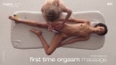 Angelique in First Time Orgasm Massage video from HEGRE-ART MASSAGE by Petter Hegre