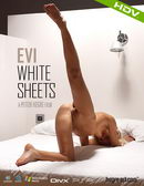 Evi in #219 - White Sheets video from HEGRE-ART VIDEO by Petter Hegre