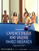 Candice & Engelie & Kiki & Valerie in #425 - Naked Billiards video from HEGRE-ART VIDEO by Petter Hegre