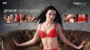 Grace Red Lingerie video from HEGRE-ART VIDEO by Petter Hegre