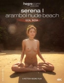Serena L Arambol Nude Beach Goa India video from HEGRE-ART VIDEO by Petter Hegre