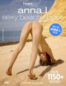 Anna L Sexy Beach Shoot video from HEGRE-ART VIDEO by Petter Hegre