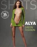 Alya in Green Fashion gallery from HEGRE-ART by Petter Hegre