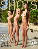 Anna S & Angelica & Paulina in Life Is A Beach gallery from HEGRE-ART by Petter Hegre