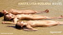 Krista & Lysa & Ruslana in Waves gallery from HEGRE-ART by Petter Hegre