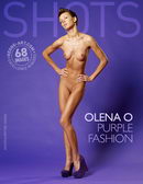 Olena O in Purple Fashion gallery from HEGRE-ART by Petter Hegre